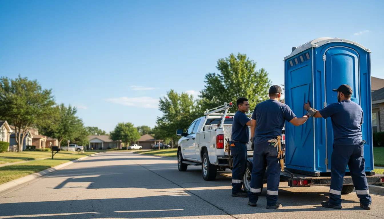 Portable Toilet Rental in Bunker Hill, IL near me